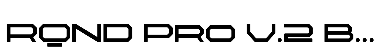 RQND Pro V.2 Bold Exp